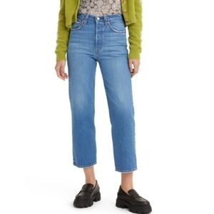 Levi's Women's High Rise Jeans - ribcage straight ankle